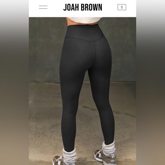 Joah Brown Scond Skin Black Leggings - Picture 2 of 7